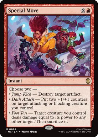 Special Move  [Commander: Teenage Mutant Ninja Turtles] Foil