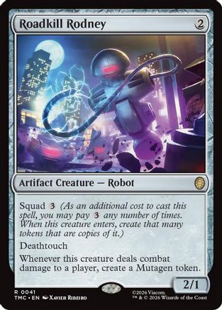Roadkill Rodney  [Commander: Teenage Mutant Ninja Turtles] Foil