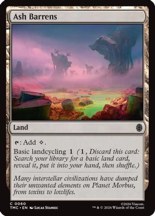 Ash Barrens  [Commander: Teenage Mutant Ninja Turtles]