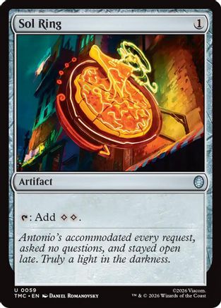 Sol Ring  [Commander: Teenage Mutant Ninja Turtles]