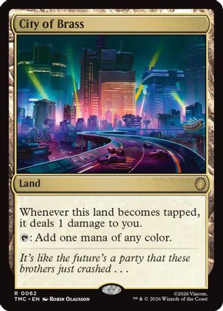 City of Brass  [Commander: Teenage Mutant Ninja Turtles]