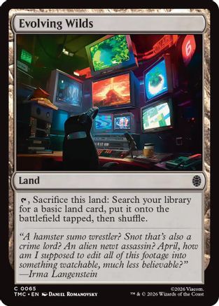 Evolving Wilds  [Commander: Teenage Mutant Ninja Turtles]