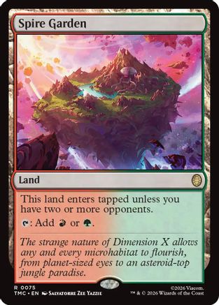 Spire Garden  [Commander: Teenage Mutant Ninja Turtles] Foil