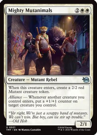 Mighty Mutanimals  [Teenage Mutant Ninja Turtles]