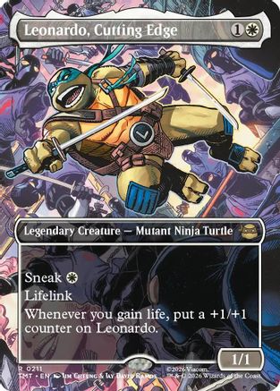 Leonardo, Cutting Edge (Borderless)  [Teenage Mutant Ninja Turtles]