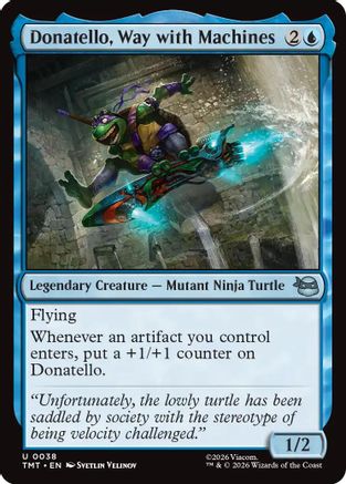 Donatello, Way with Machines  [Teenage Mutant Ninja Turtles] Foil