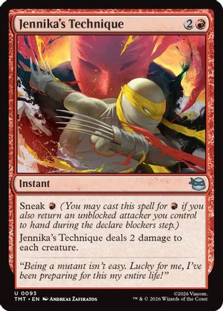 Jennika's Technique  [Teenage Mutant Ninja Turtles] Foil