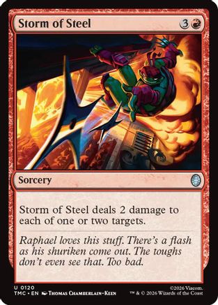 Storm of Steel  [Commander: Teenage Mutant Ninja Turtles]