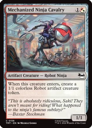 Mechanized Ninja Cavalry  [Teenage Mutant Ninja Turtles] Foil
