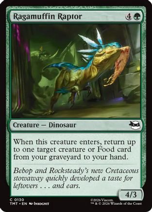 Ragamuffin Raptor  [Teenage Mutant Ninja Turtles] Foil