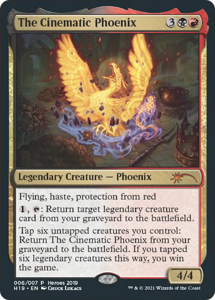 The Cinematic Phoenix  [2019 Heroes of the Realm] Foil