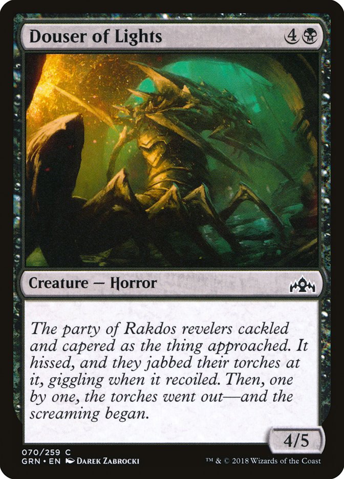 Douser of Lights [Guilds of Ravnica] Foil