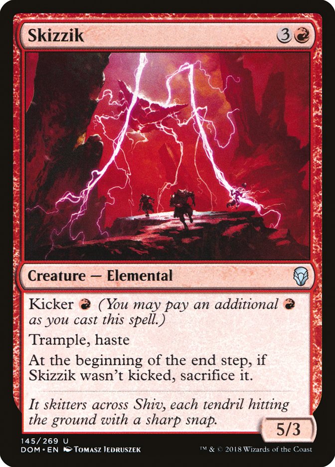 Skizzik [Dominaria] Foil