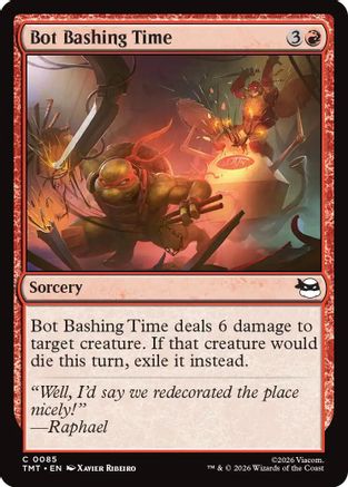 Bot Bashing Time  [Teenage Mutant Ninja Turtles] Foil