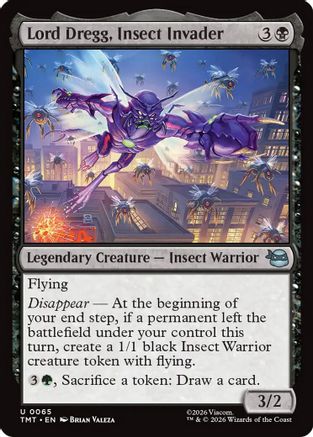 Lord Dregg, Insect Invader  [Teenage Mutant Ninja Turtles]