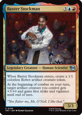 Baxter Stockman  [Teenage Mutant Ninja Turtles] Foil