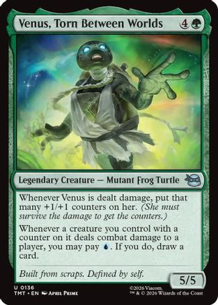 Venus, Torn Between Worlds  [Teenage Mutant Ninja Turtles]
