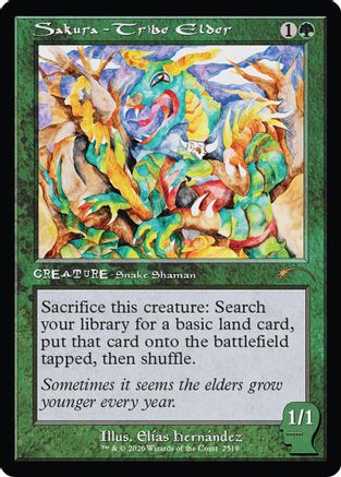 Sakura-Tribe Elder (2518)  [Secret Lair Drop Series]