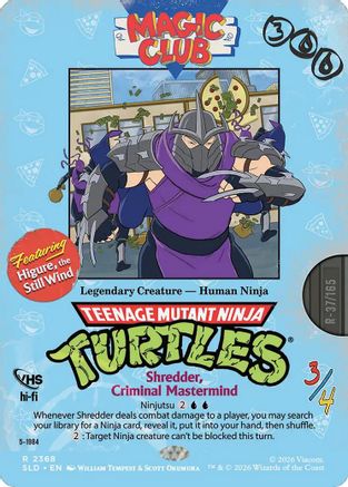 Shredder, Criminal Mastermind - Higure, the Still Wind  [Secret Lair Drop Series]