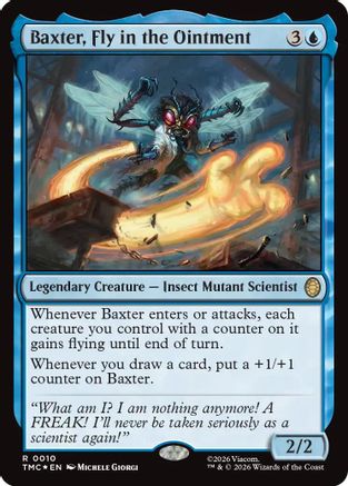 Baxter, Fly in the Ointment (Surge Foil)  [Commander: Teenage Mutant Ninja Turtles] Foil