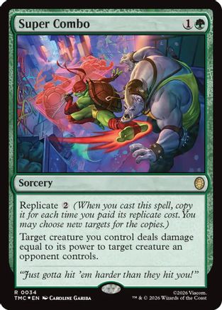 Super Combo (Surge Foil)  [Commander: Teenage Mutant Ninja Turtles] Foil