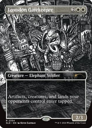 Loxodon Gatekeeper (2354)  [Secret Lair Drop Series] Foil