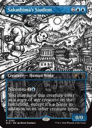 Sakashima's Student (2355)  [Secret Lair Drop Series] Foil