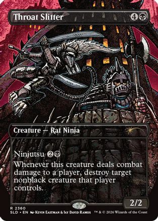 Throat Slitter (2360)  [Secret Lair Drop Series] Foil