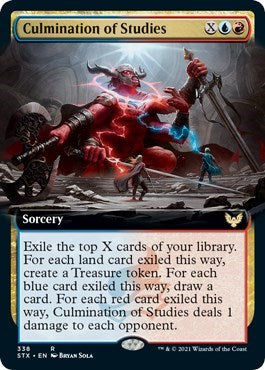 Culmination of Studies (Extended Art) [Strixhaven: School of Mages] Foil