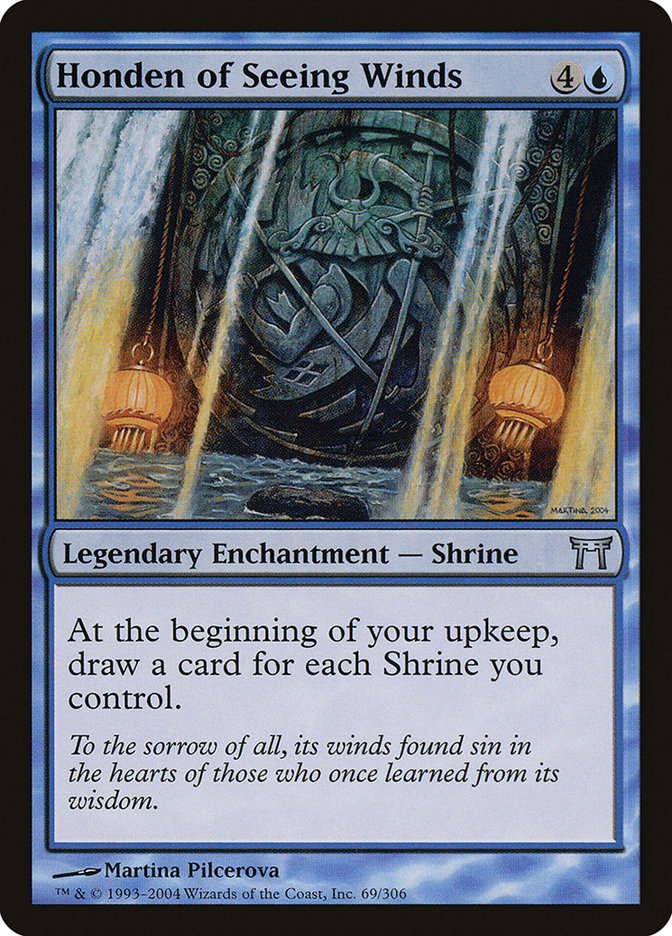 Honden of Seeing Winds [Champions of Kamigawa] Foil