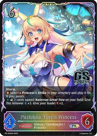 Mistolina, Forest Princess