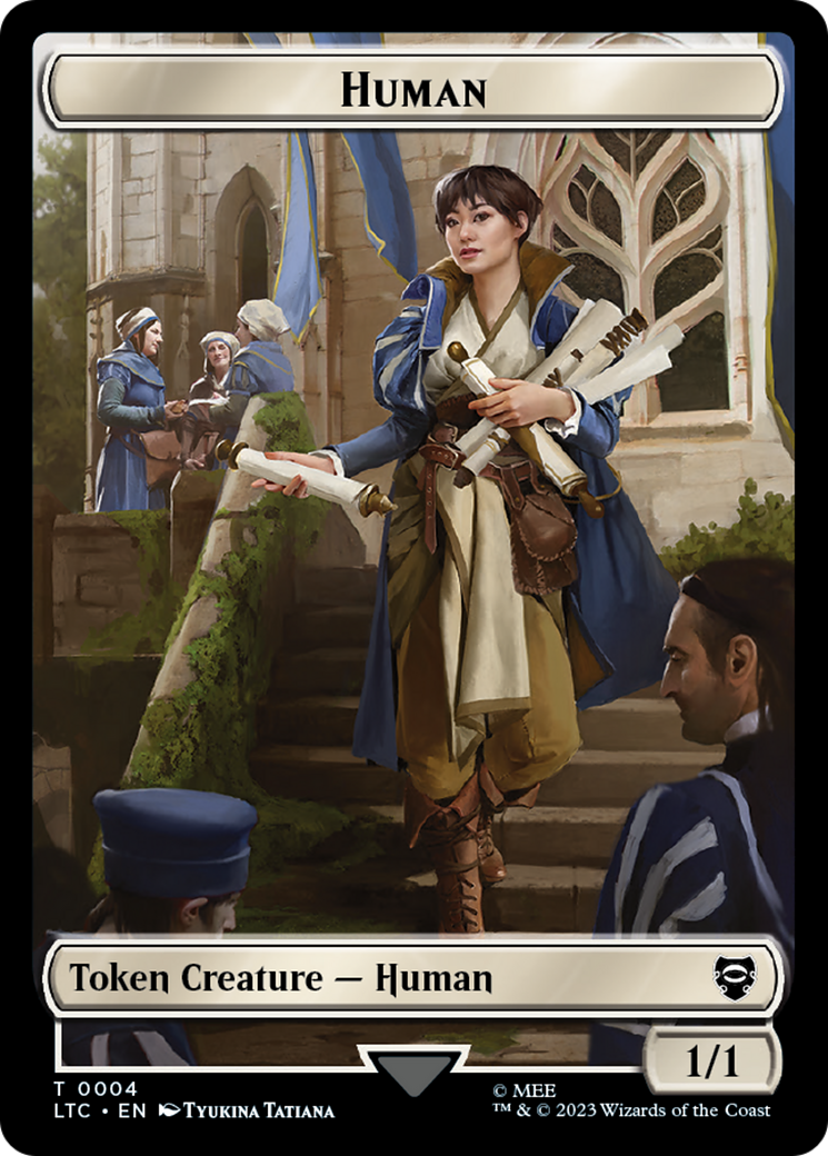 Human  [Tales of Middle-earth Commander Tokens]