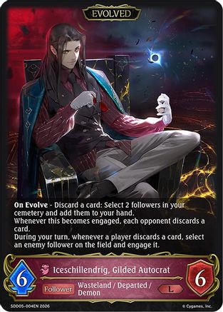 Iceschillendrig, Gilded Autocrat (Evolved)