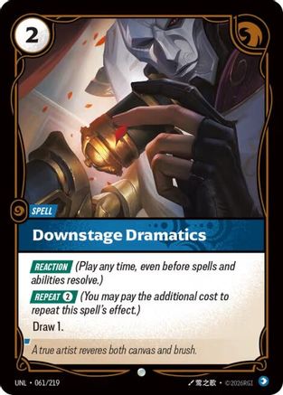 Downstage Dramatics (061/219) - Riftbound - [Unleashed]