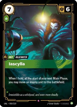 Iascylla (050/219) - Riftbound - [Unleashed] Foil