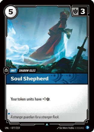 Soul Shepherd (077/219) - Riftbound - [Unleashed] Foil