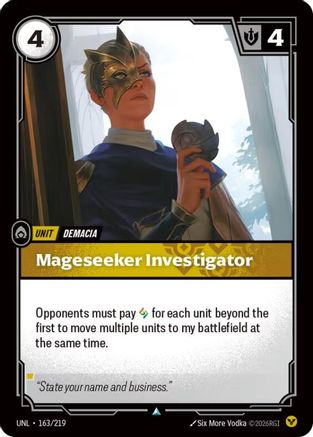Mageseeker Investigator (163/219) - Riftbound - [Unleashed]