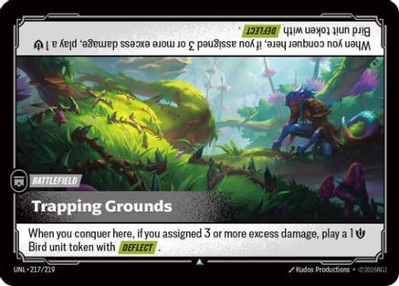 Trapping Grounds (217/219) - Riftbound - [Unleashed]
