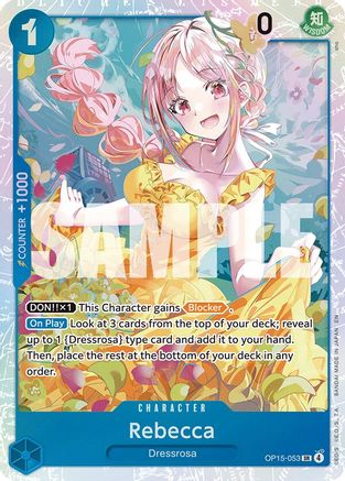 Rebecca (OP15-053) (OP15-053) - [Adventure on Kami's Island] Foil