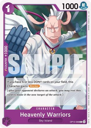 Heavenly Warriors (OP15-068) - [Adventure on Kami's Island]