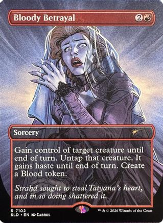Bloody Betrayal  [Secret Lair Drop Series] Foil