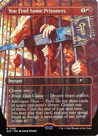 You Find Some Prisoners  [Secret Lair Drop Series] Foil