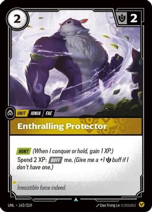 Enthralling Protector (162/219) - Riftbound - [Unleashed] Foil