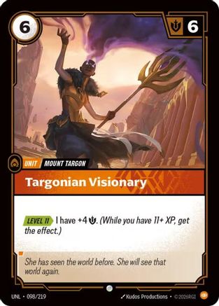 Targonian Visionary (098/219) - Riftbound - [Unleashed] Foil