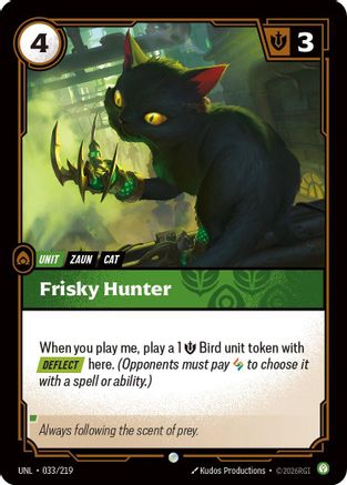 Frisky Hunter (033/219) - Riftbound - [Unleashed]