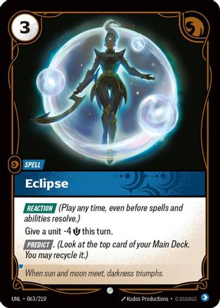 Eclipse (063/219) - Riftbound - [Unleashed]