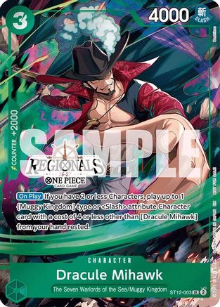Dracule Mihawk (Regional Participation Pack 2026 Vol.1) (ST12-003) - [One Piece Promotion Cards] Foil