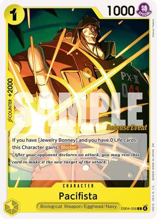 Pacifista (EB04-056) - [Adventure on Kami's Island Release Event Cards]