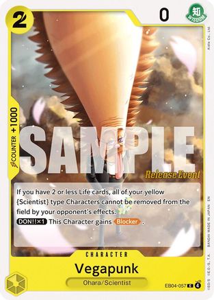 Vegapunk (EB04-057) - [Adventure on Kami's Island Release Event Cards]