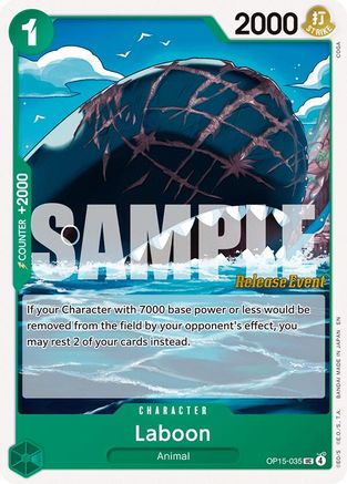 Laboon (OP15-035) - [Adventure on Kami's Island Release Event Cards]